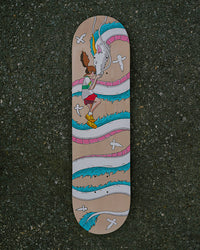 Haku and Chihiro Custom Skateboard