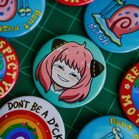 Anya Pinback Button