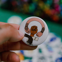 Women's Equality Pin Back Button