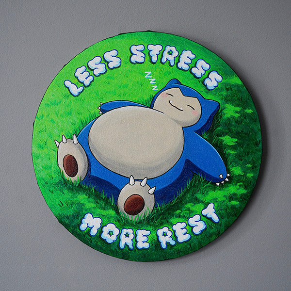 Snorlax Original Painting