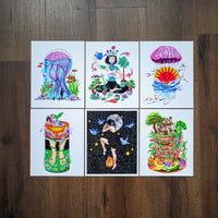 Health is Wealth (Set of 6 Prints)