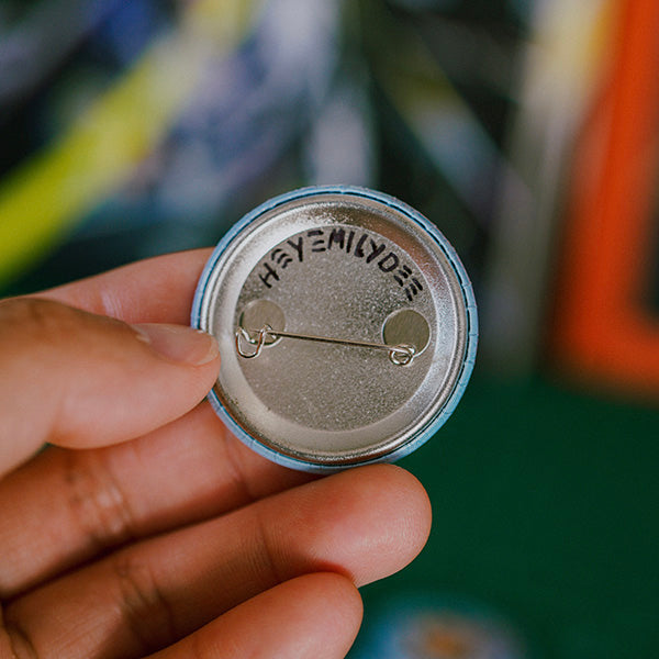 Bee Yourself Limited Edition Pin Back Button