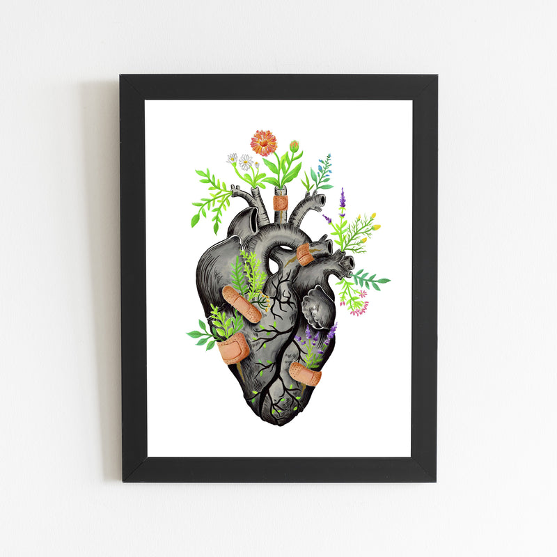 Healing Heart Print