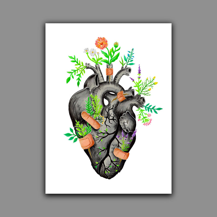 Healing Heart Print