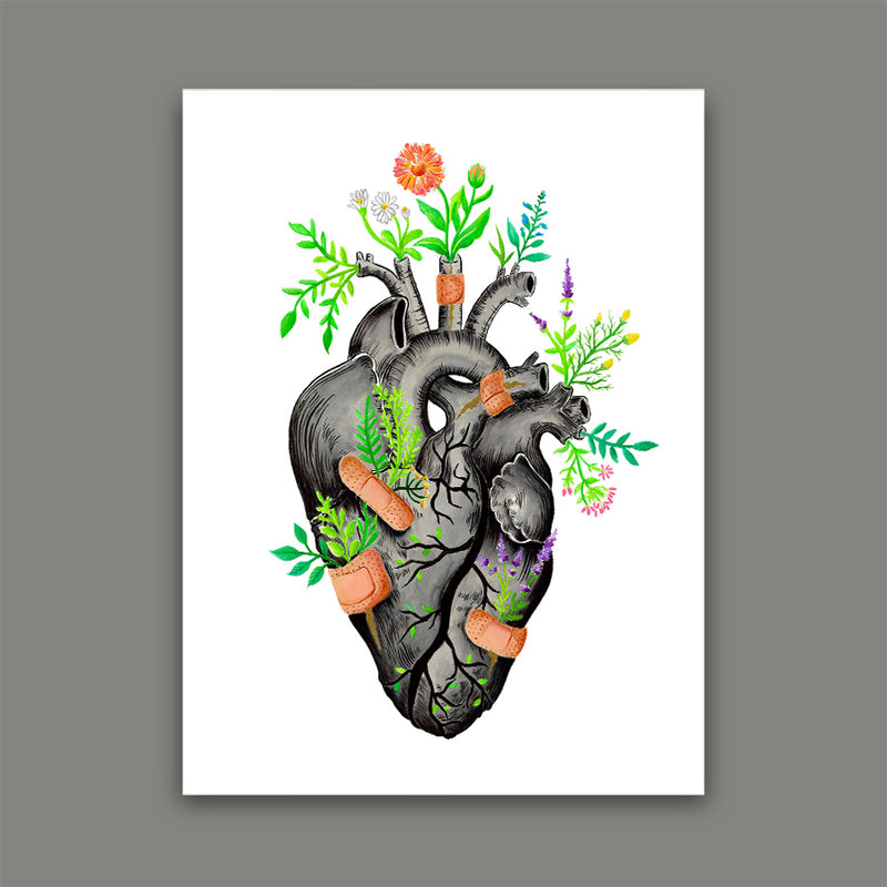 Healing Heart Print