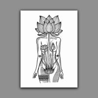 Lotus Goddess Print