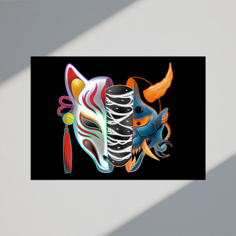 Masquerade Mini Print