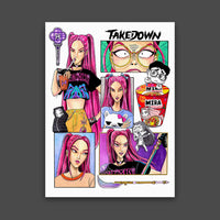 Mira Kpop Demon Hunters Print