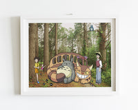 My Neighbor Totoro Limited Edition Print