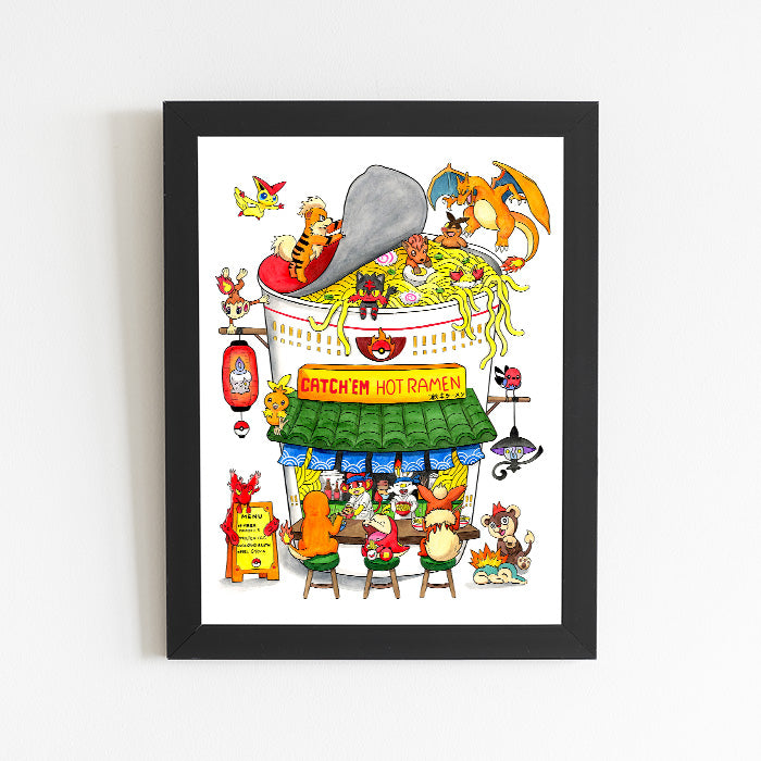 Poké Ramen Print