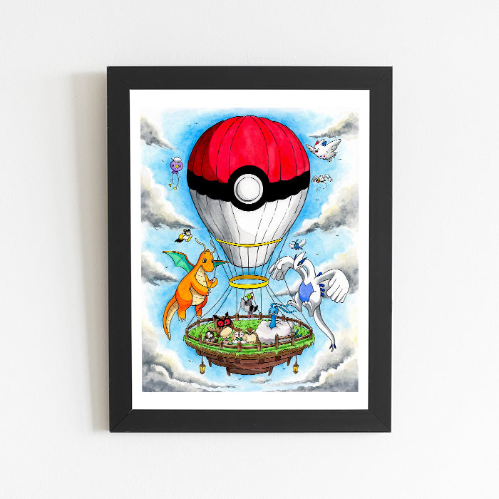 Poké Sky Print