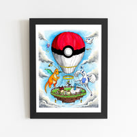 Poké Sky Print