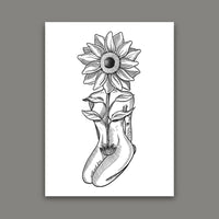 Sunflower Goddess Print