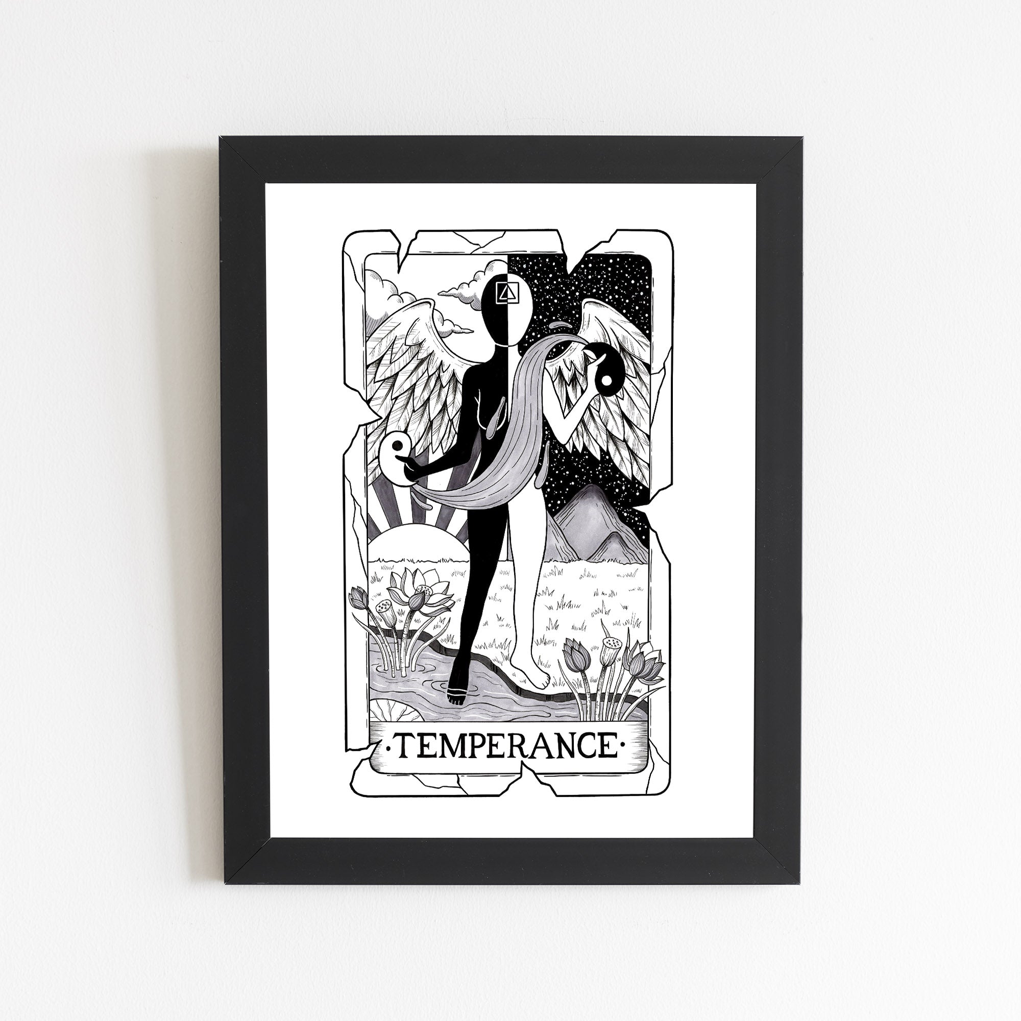HYDE タロットカード占い キーホルダー TEMPERANCE 新品 未開封品 かわいい ウェイト タロットカード オラクル