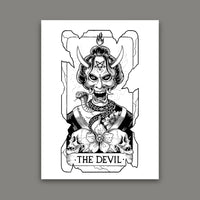 The Devil Tarot Card Print