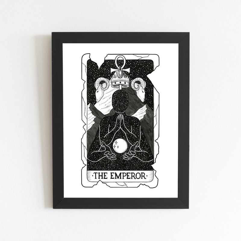 The Emperor Tarot Card Print