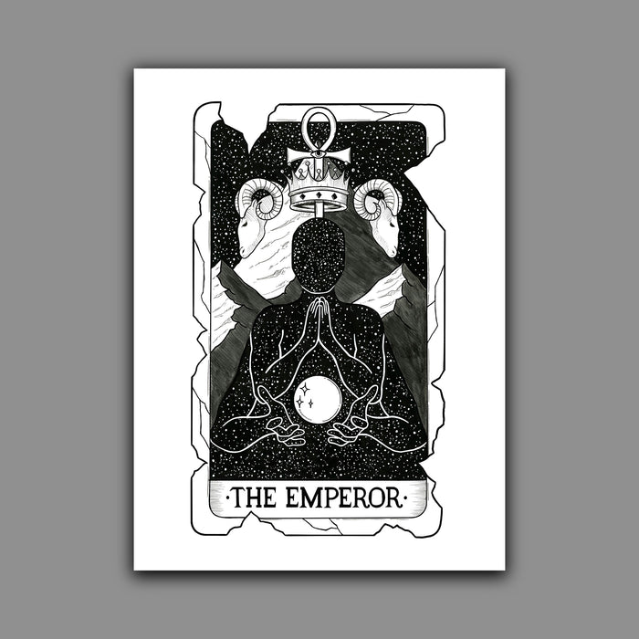The Emperor Tarot Card Print
