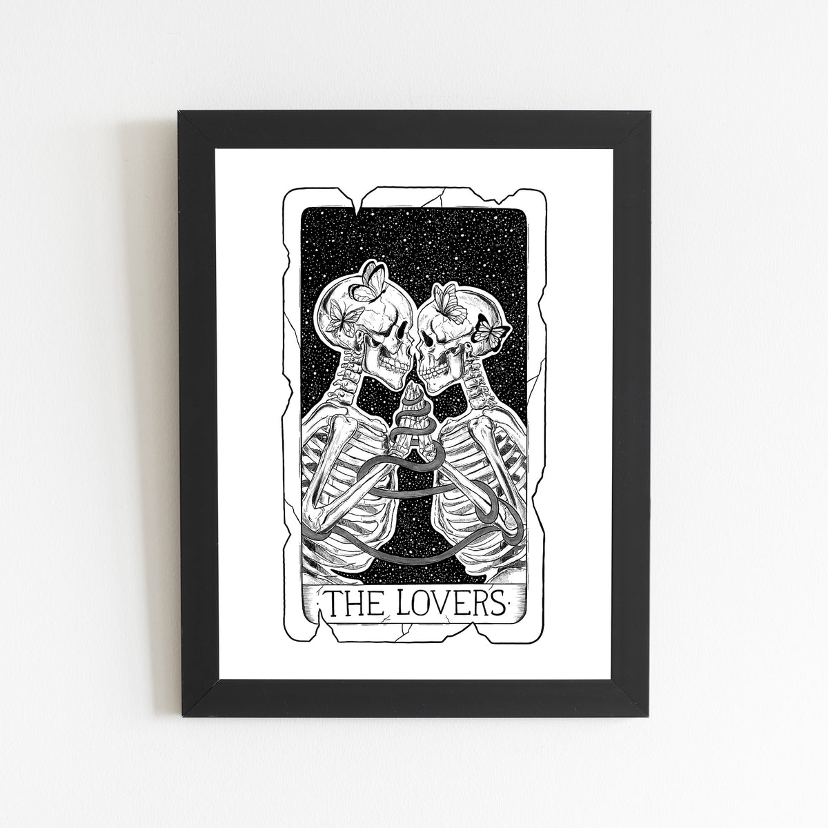 The Lovers Tarot Card Print