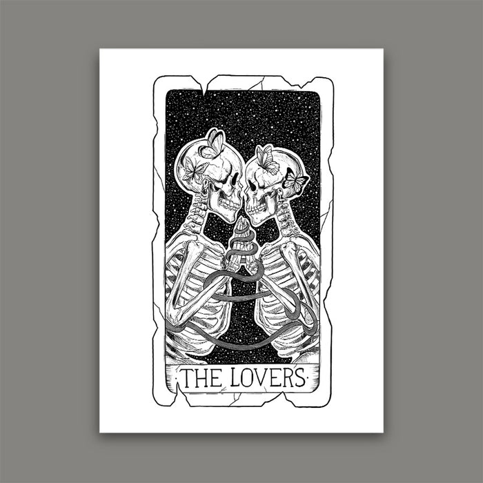 The Lovers Tarot Card Print