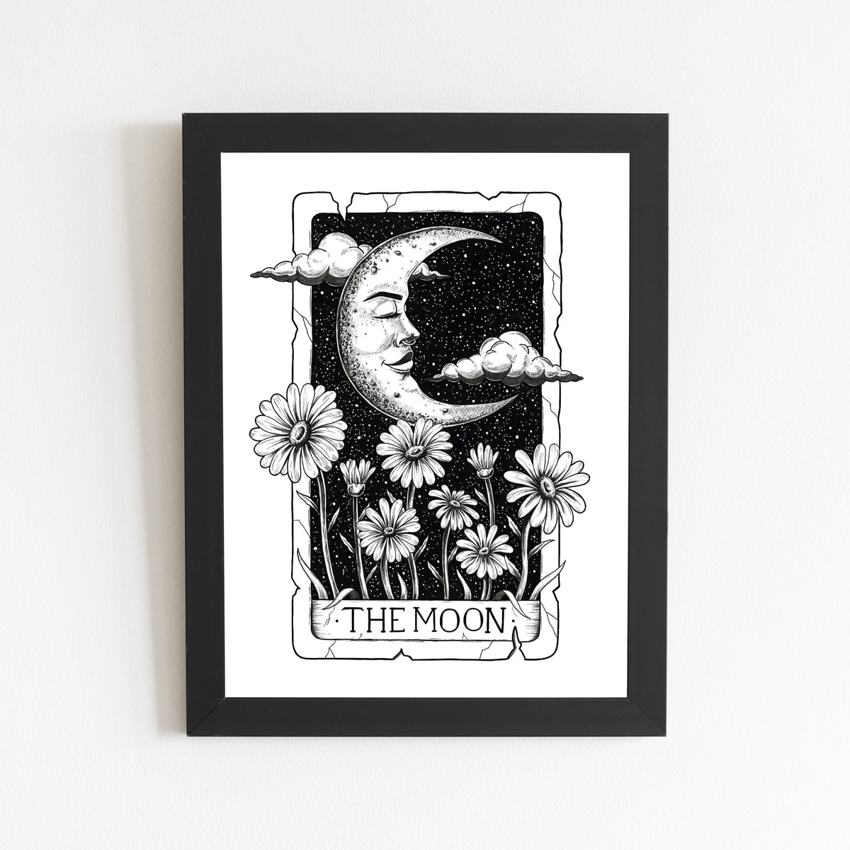 The Moon Tarot Card Print