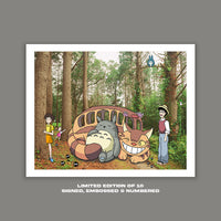 My Neighbor Totoro Limited Edition Print