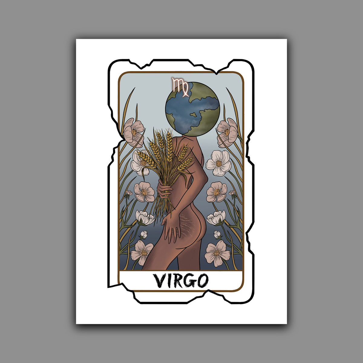 Virgo Zodiac Print