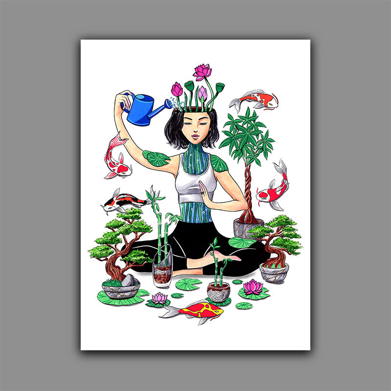 Water Yourself With Care Print