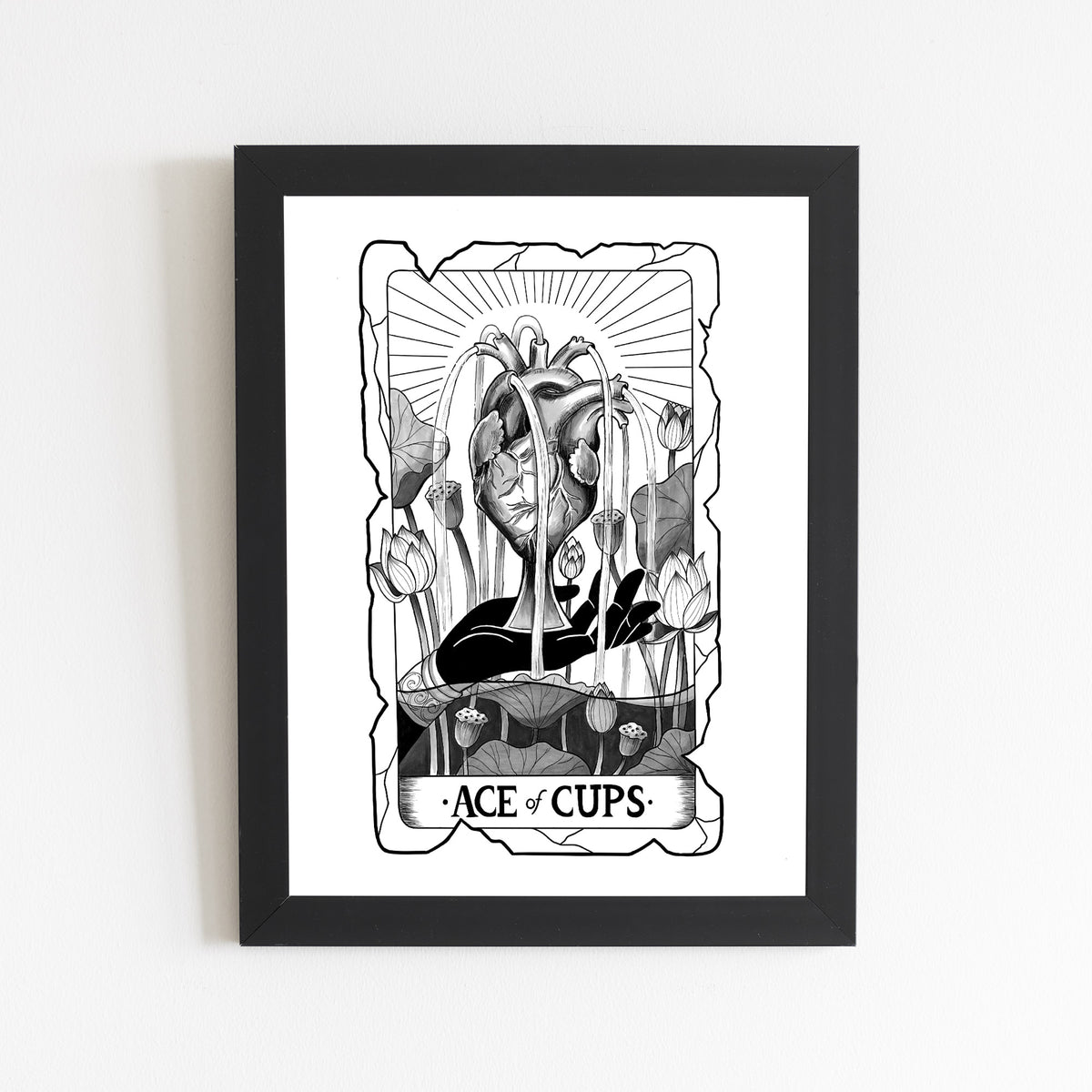 Ace of Cups Tarot Print