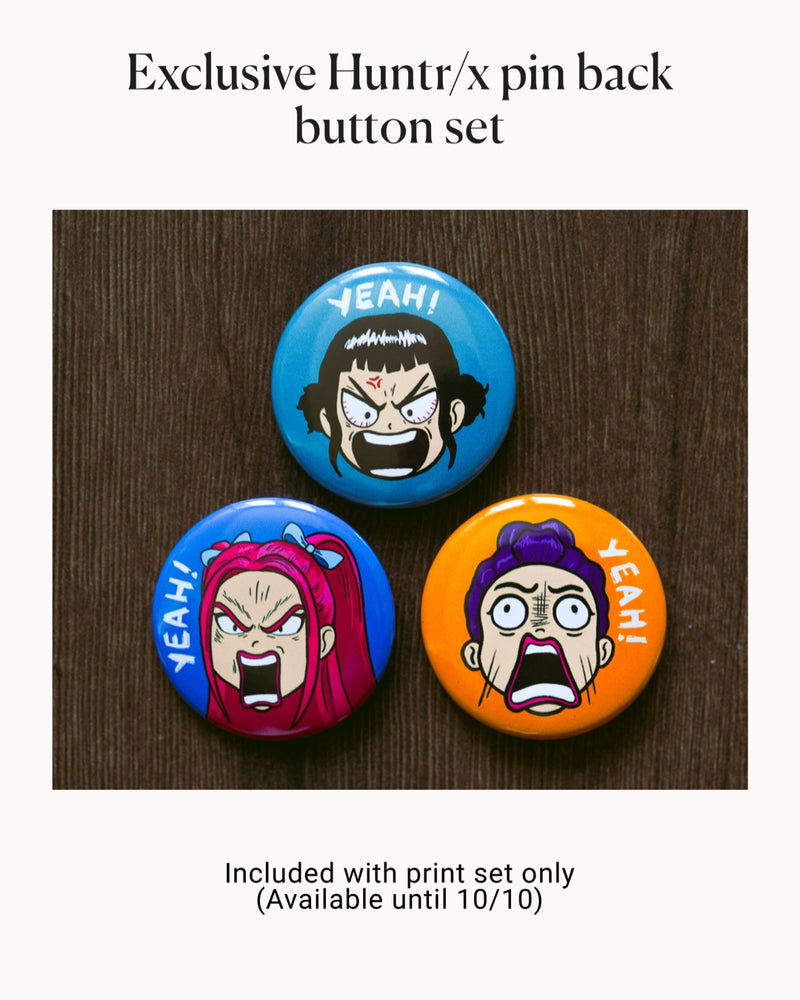 HUNTR/X (Set of 3 Prints)