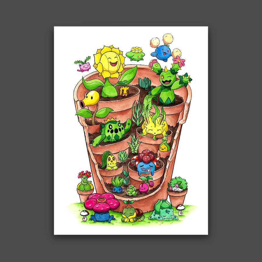 Pokemon Elements (Set of 4 Prints)