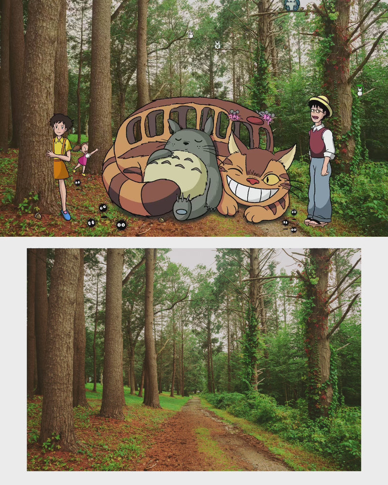 My Neighbor Totoro Limited Edition Print