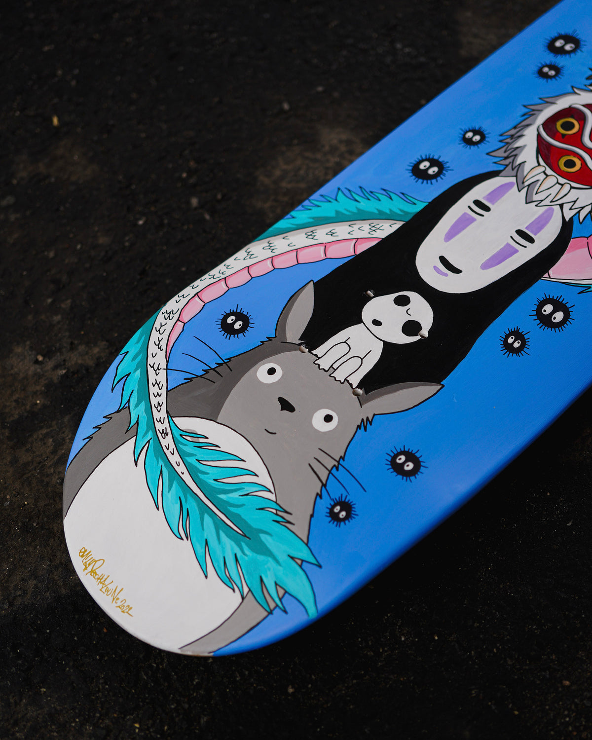 Studio Ghibli Custom Skateboard