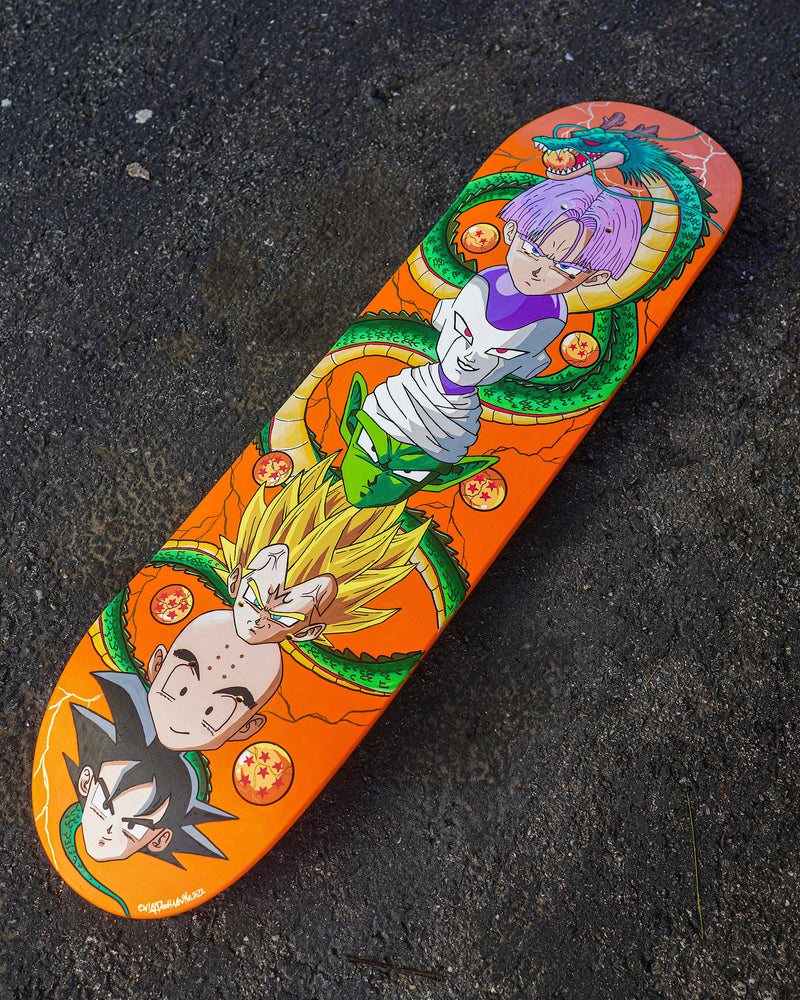 Dragon Ball Z Custom Skateboard