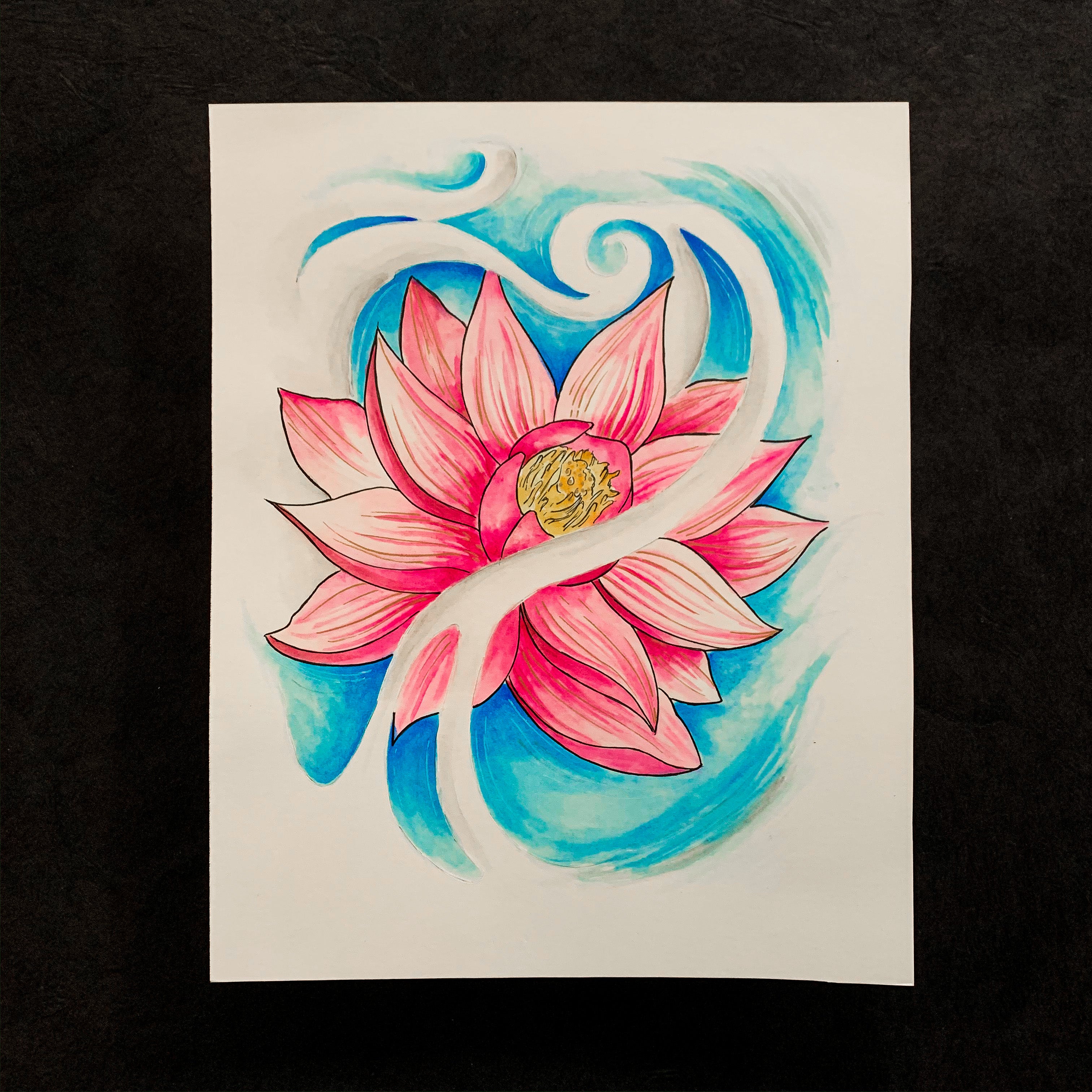TATTOOS.ORG — A lotus to represent a new beginning, or a hard...
