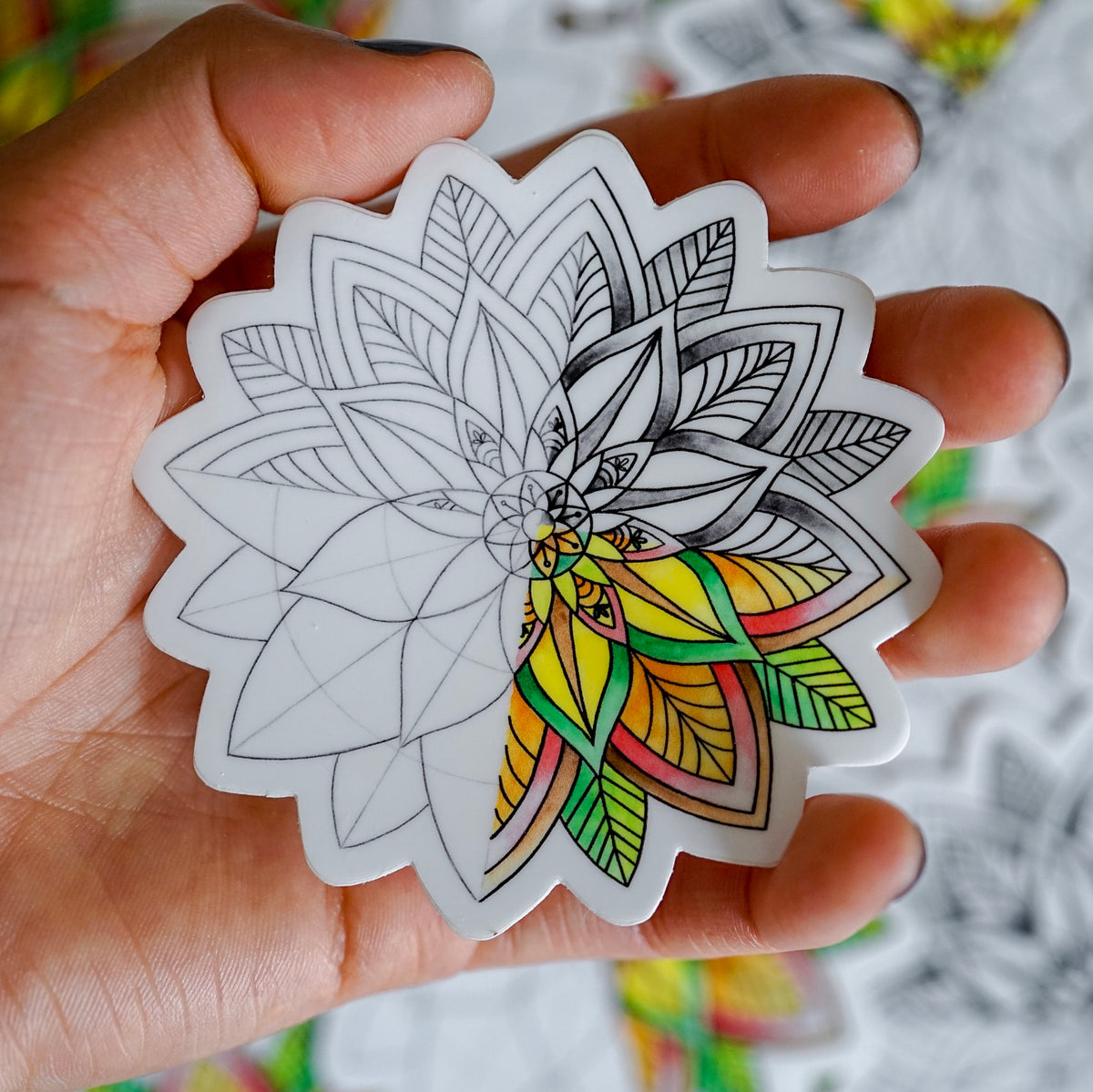 Mandala Seasons (Set of 2 Stickers)