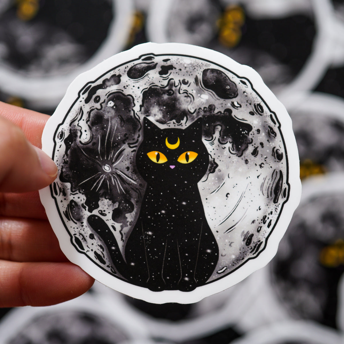 Celestial Cat Sticker