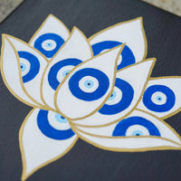 Evil Eye Lotus Painting