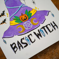 Basic Witch Original Drawing